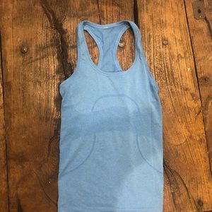 Lululemon run swiftly racer back tank size 4